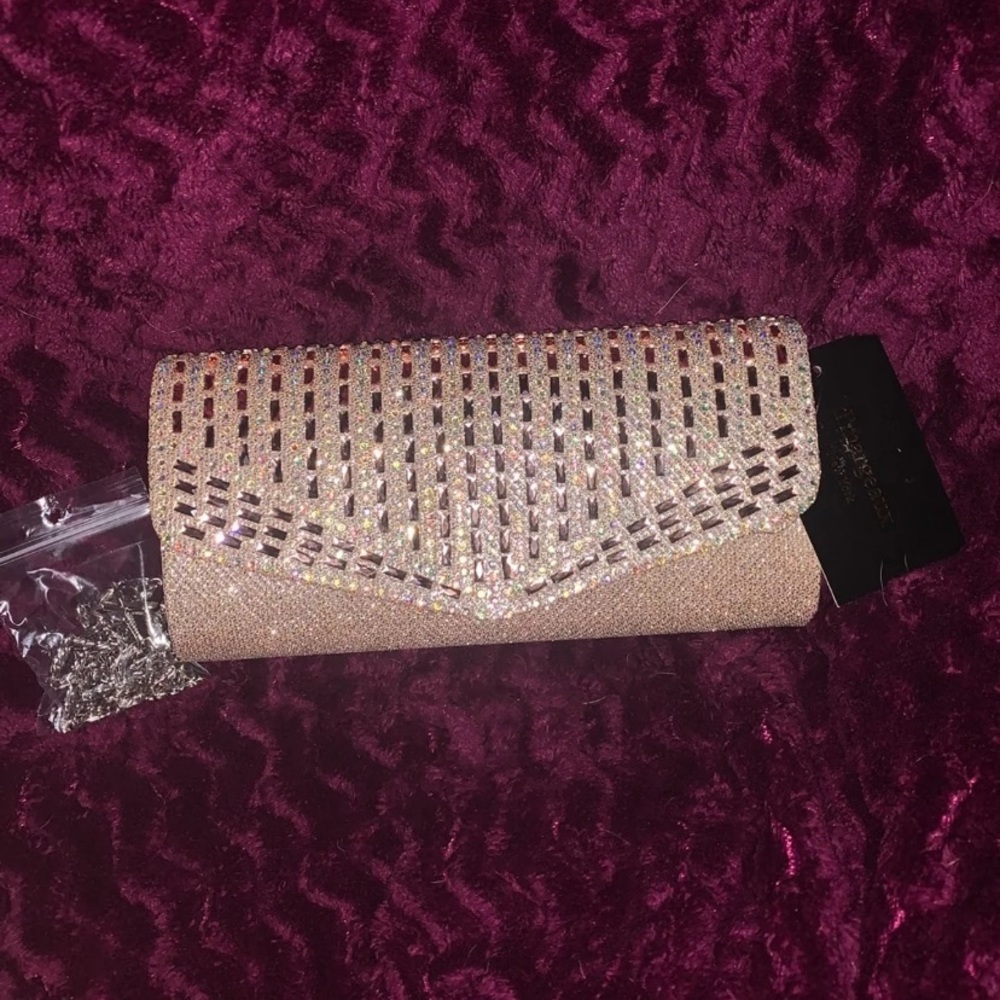 D’Margeaux NY Champagne CrossbodyClutch